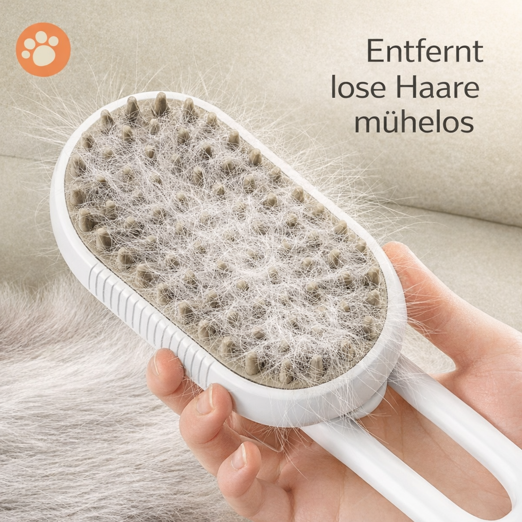 Grooming-Spray-Bürste für Hunde & Katzen